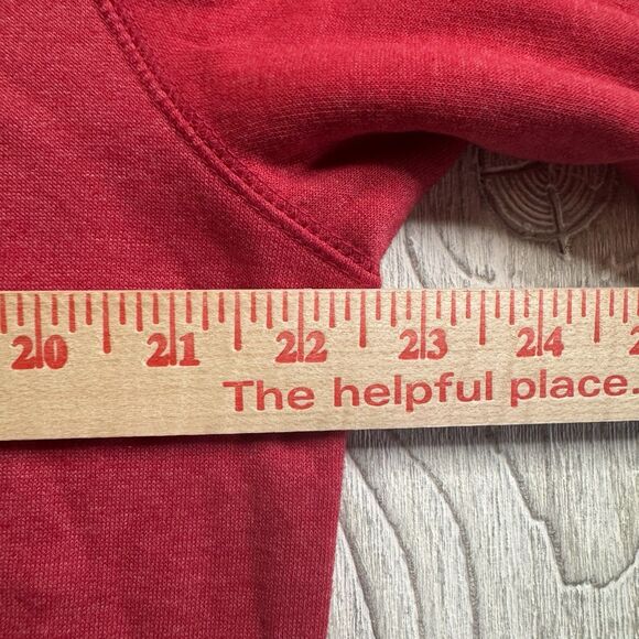 Oklahoma Sooners Crewneck Sweatshirt Men’s M Crimson Logo Spellout Captivating - Picture 8 of 10